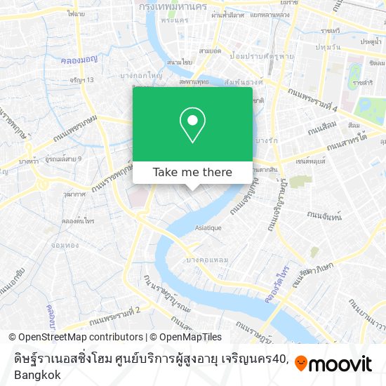 ดิษฐ์ราเนอสซิ่งโฮม ศูนย์บริการผู้สูงอายุ เจริญนคร40 map