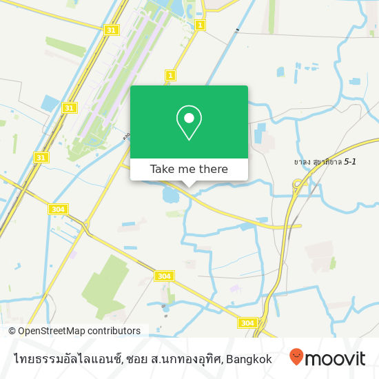 ไทยธรรมอัลไลแอนซ์, ซอย ส.นกทองอุทิศ map