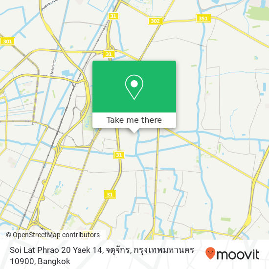 Soi Lat Phrao 20 Yaek 14, จตุจักร, กรุงเทพมหานคร 10900 map