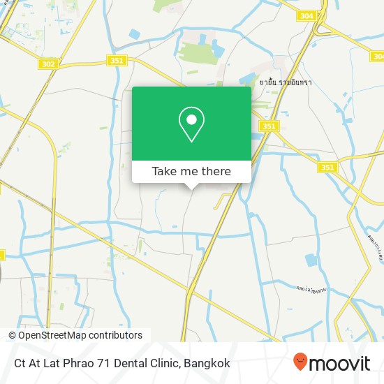 Ct At Lat Phrao 71 Dental Clinic map