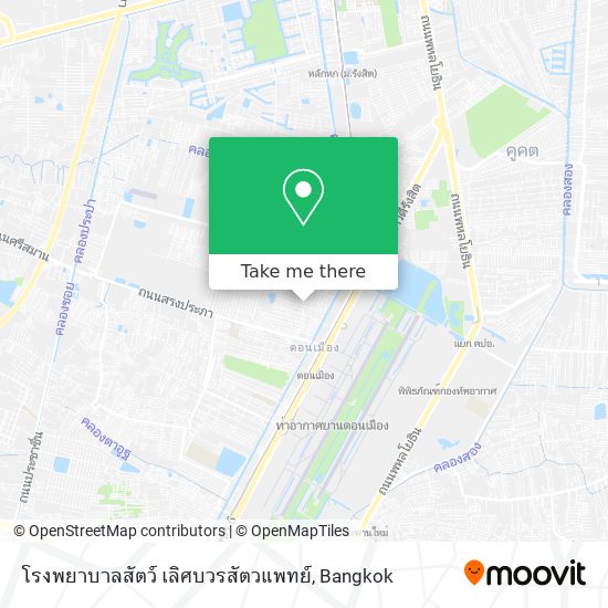 โรงพยาบาลสัตว์ เลิศบวรสัตวแพทย์ map