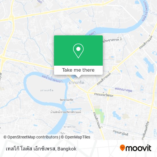 เทสโก้ โลตัส เอ็กซ์เพรส map