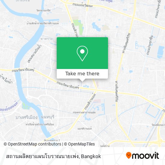 สถานผลิตยาแผนโบราณนายเพ่ง map