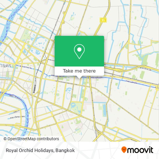 Royal Orchid Holidays map