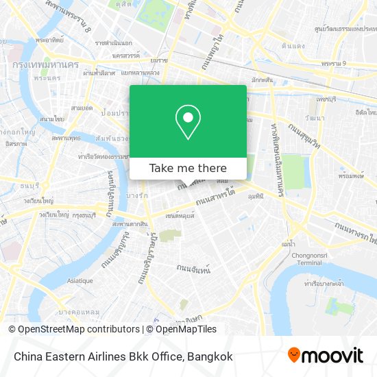 China Eastern Airlines Bkk Office map