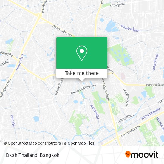 Dksh Thailand map