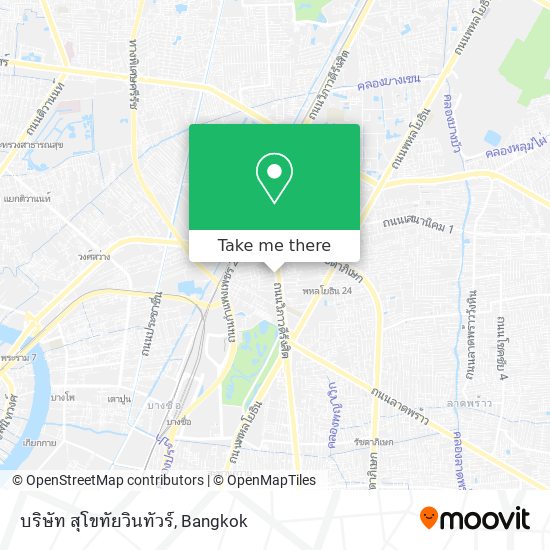 บริษัท สุโขทัยวินทัวร์ map