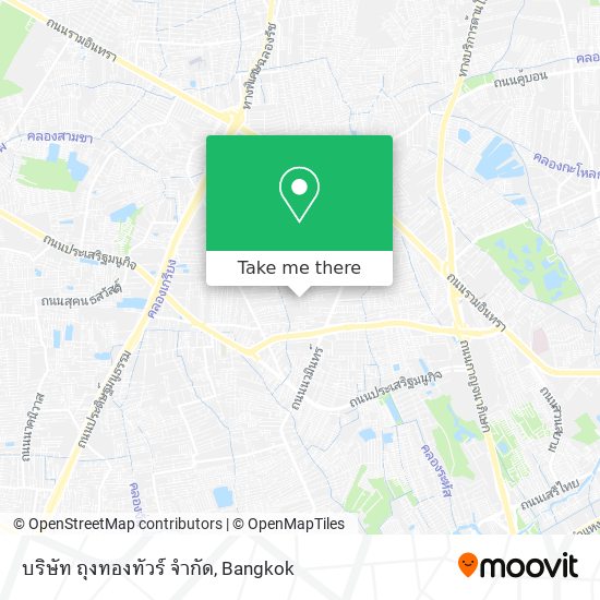 บริษัท ถุงทองทัวร์ จำกัด map
