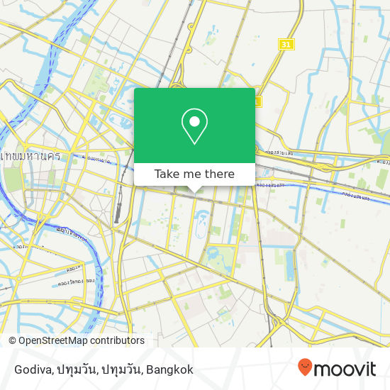 Godiva, ปทุมวัน, ปทุมวัน map