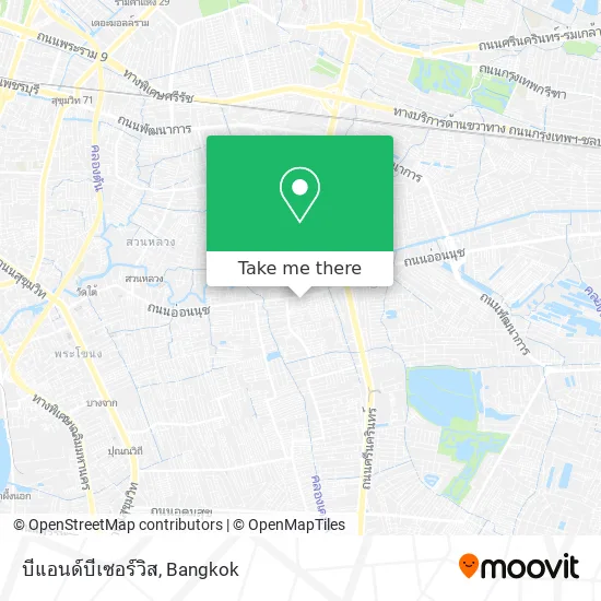 บีแอนด์บีเซอร์วิส map
