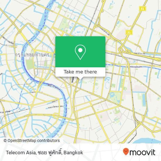 Telecom Asia, ซอย ฟูศักดิ์ map