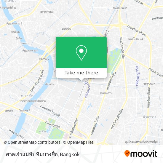 ศาลเจ้าแม่ทับทิมบางซื่อ map