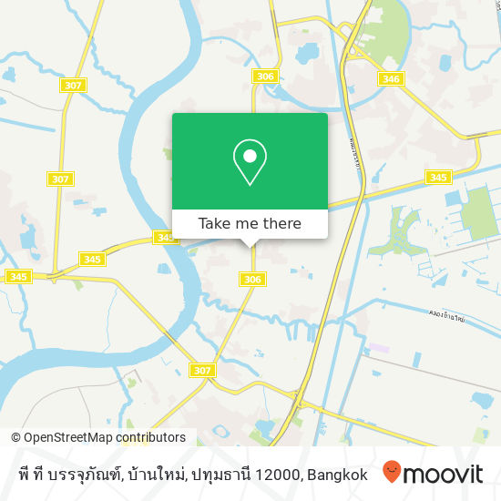 พี ที บรรจุภัณฑ์, บ้านใหม่, ปทุมธานี 12000 map