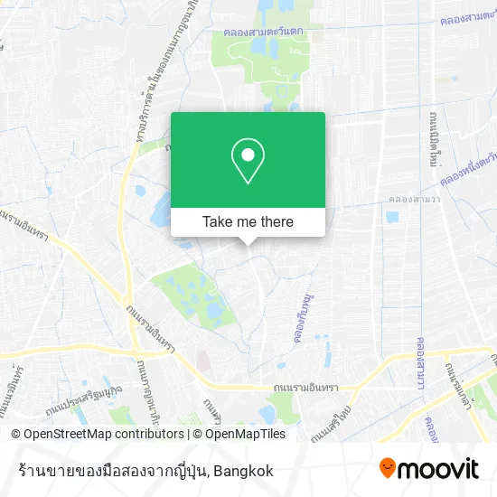 ร้านขายของมือสองจากญี่ปุ่น map