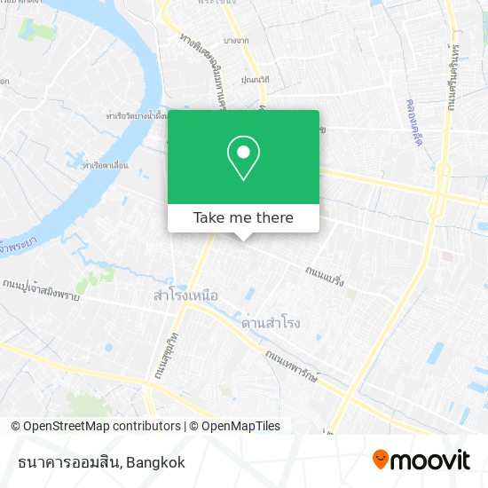 ธนาคารออมสิน map