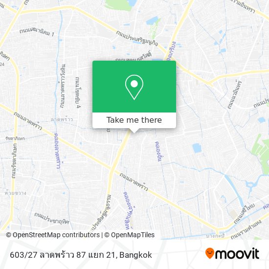 603/27 ลาดพร้าว 87 แยก 21 map