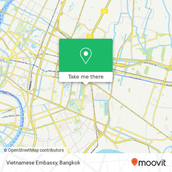 Vietnamese Embassy map