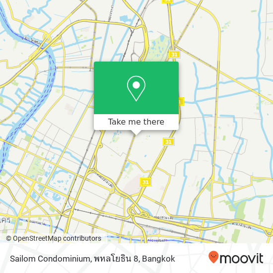 Sailom Condominium, พหลโยธิน 8 map