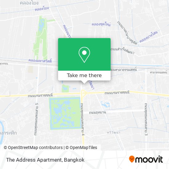 The Address Apartment map