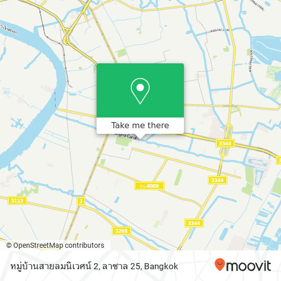 หมู่บ้านสายลมนิเวศน์ 2, ลาซาล 25 map