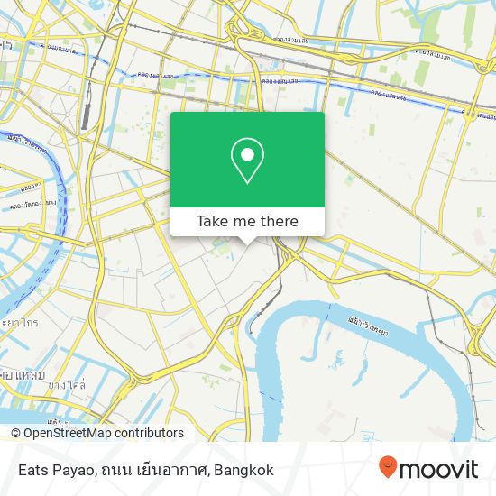 Eats Payao, ถนน เย็นอากาศ map