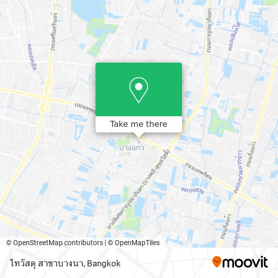 ไทวัสดุ สาขาบางนา map