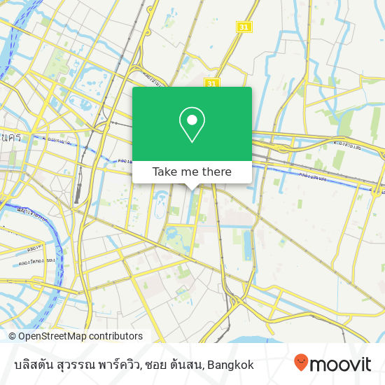 บลิสตัน สุวรรณ พาร์ควิว, ซอย ต้นสน map