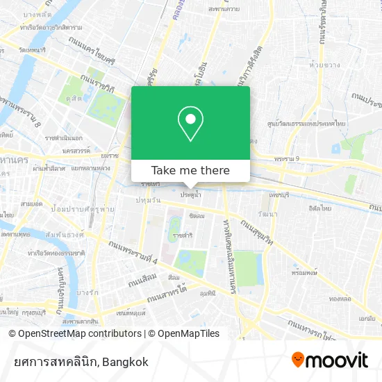 ยศการสหคลินิก map