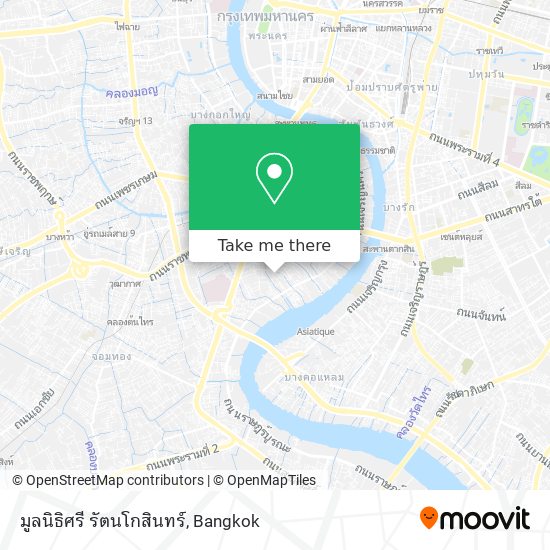 มูลนิธิศรี รัตนโกสินทร์ map