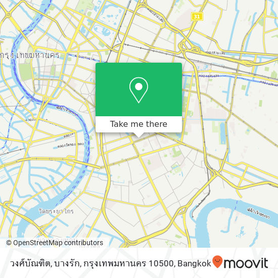 วงศ์บัณฑิต, บางรัก, กรุงเทพมหานคร 10500 map