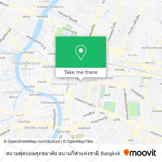 สนามฟุตบอลศุภชลาศัย สนามกีฬาแห่งชาติ map