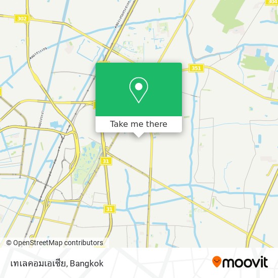 เทเลคอมเอเซีย map