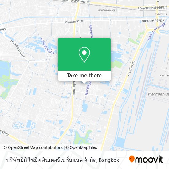 บริษัทมิกิ ไซมีส อินเตอร์เนชั่นแนล จำกัด map