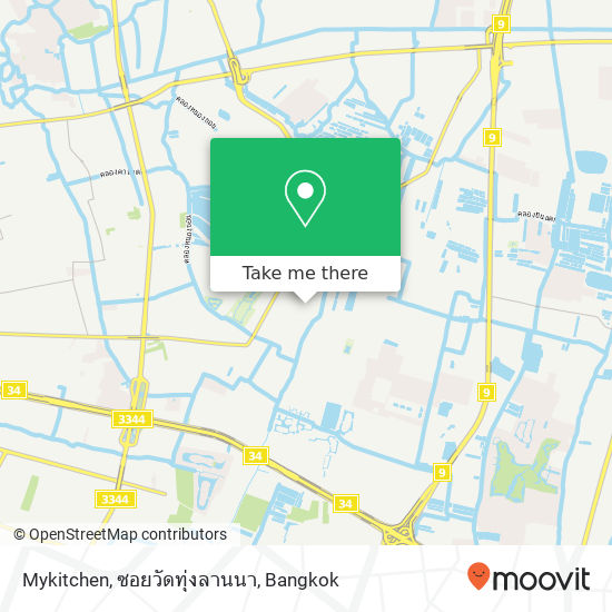 Mykitchen, ซอยวัดทุ่งลานนา map