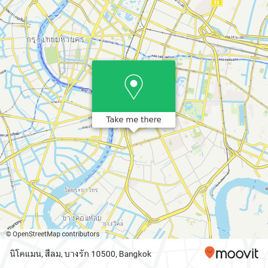 นิโคแมน, สีลม, บางรัก 10500 map