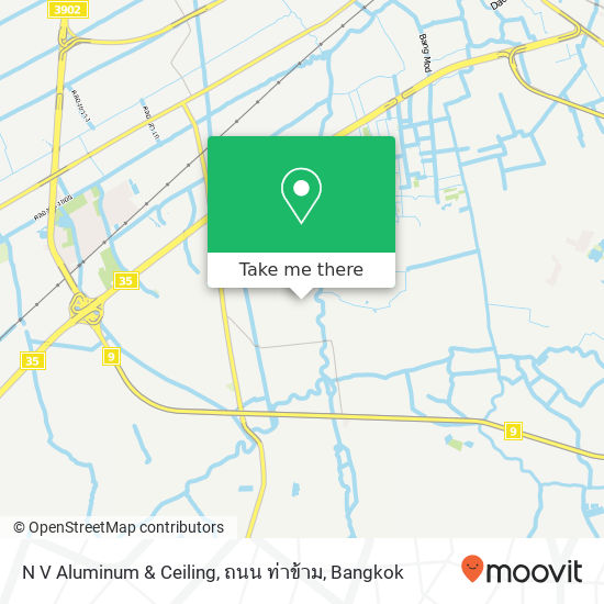 N V Aluminum & Ceiling, ถนน ท่าข้าม map