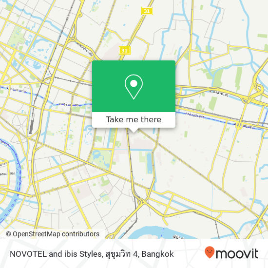 NOVOTEL and ibis Styles, สุขุมวิท 4 map