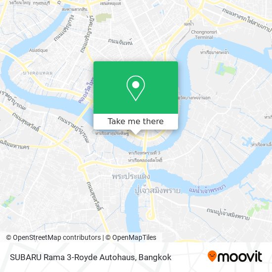 SUBARU Rama 3-Royde Autohaus map