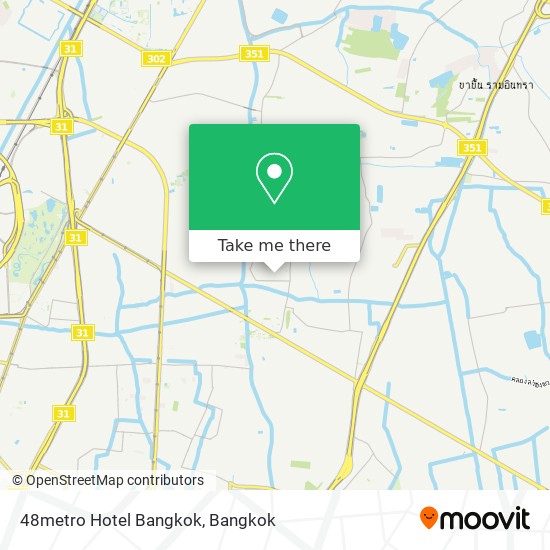 48metro Hotel Bangkok map