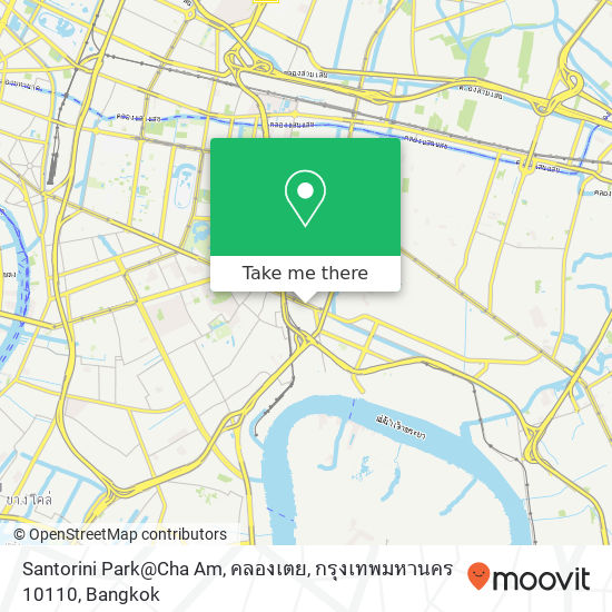 Santorini Park@Cha Am, คลองเตย, กรุงเทพมหานคร 10110 map