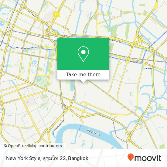 New York Style, สุขุมวิท 22 map