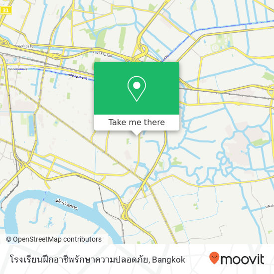 โรงเรียนฝึกอาชีพรักษาความปลอดภัย map