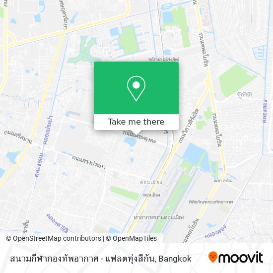 สนามกีฬากองทัพอากาศ - แฟลตทุ่งสีกัน map