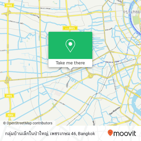 กลุ่มบ้านเล็กในป่าใหญ่, เพชรเกษม 46 map