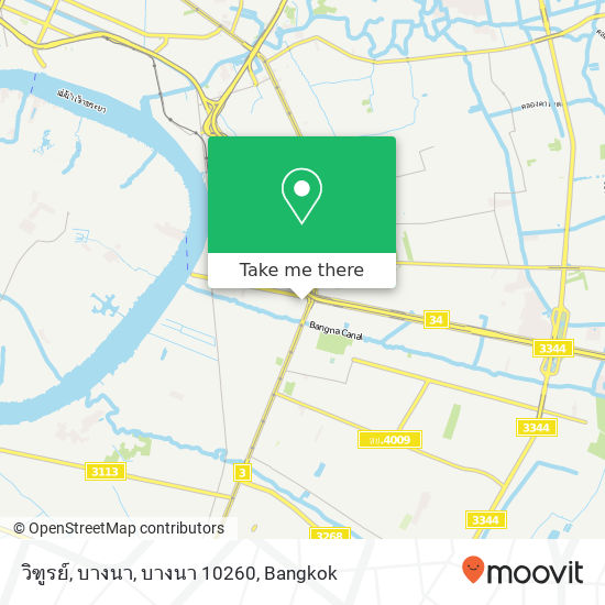 วิฑูรย์, บางนา, บางนา 10260 map