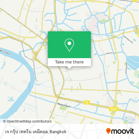 เจ กรุ๊ป เทคโน เคมีคอล map