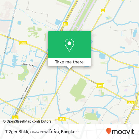 Ti2ger Bbkk, ถนน พหลโยธิน map