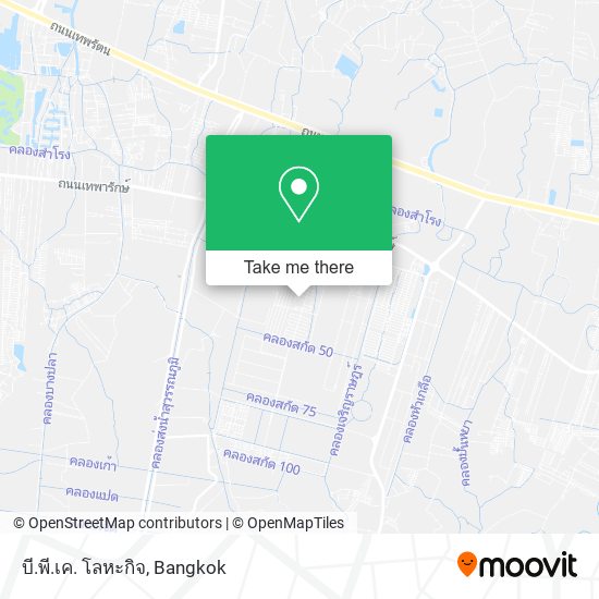 บี.พี.เค. โลหะกิจ, บางเสาธง, บางเสาธง 10540 map