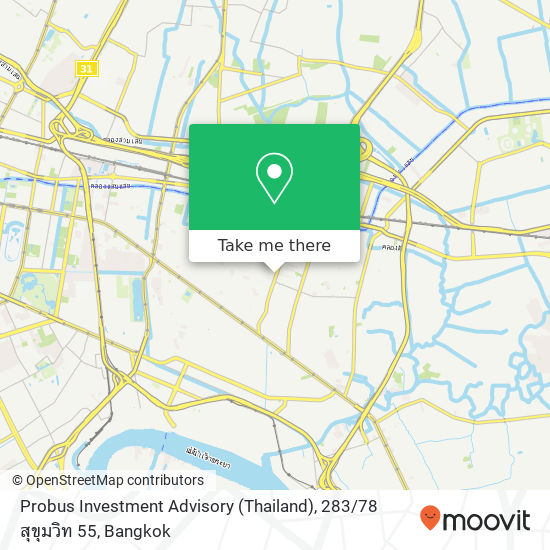 Probus Investment Advisory (Thailand), 283 / 78 สุขุมวิท 55 map