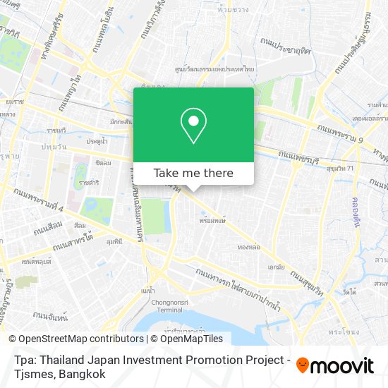 Tpa: Thailand Japan Investment Promotion Project -Tjsmes map